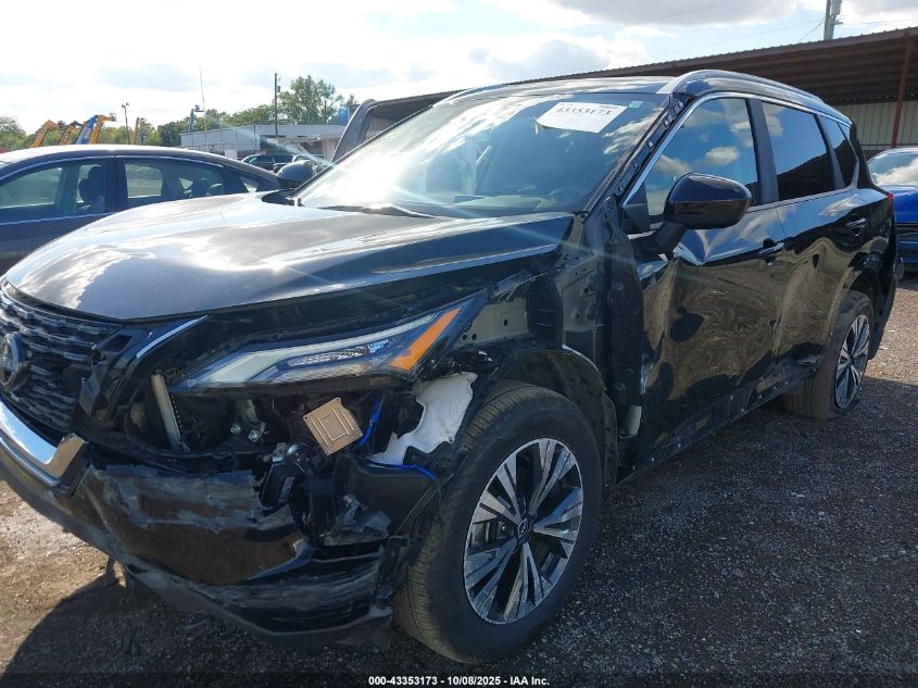 2023 Nissan Rogue Sv Intelligent Awd VIN: 5N1BT3BB3PC858700 Lot: 43353173