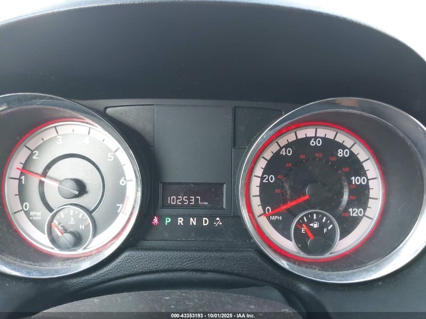 2012 Dodge Grand Caravan Se/Avp VIN: 2C4RDGBG4CR323637 Lot: 43353193