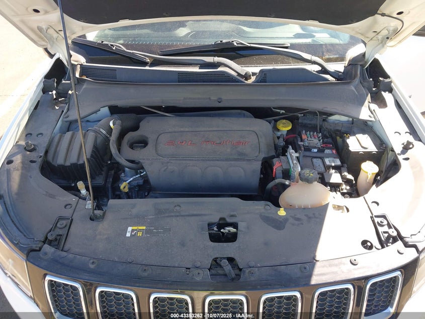 2017 Jeep New Compass Sport Fwd VIN: 3C4NJCAB7HT629497 Lot: 43353262