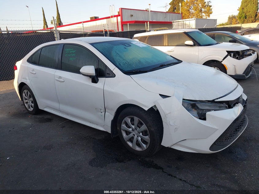 VIN JTDEPRAE7LJ049212 2020 TOYOTA COROLLA LE