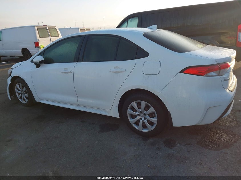 VIN JTDEPRAE7LJ049212 2020 TOYOTA COROLLA LE