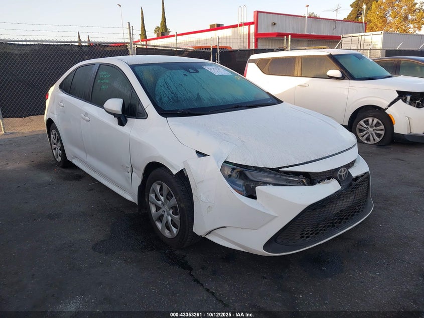 VIN JTDEPRAE7LJ049212 2020 TOYOTA COROLLA LE
