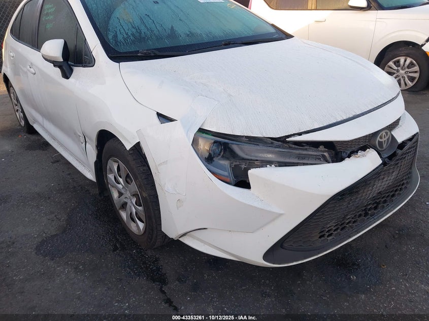 VIN JTDEPRAE7LJ049212 2020 TOYOTA COROLLA LE