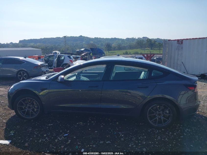 2023 Tesla Model 3 Rear-Wheel Drive VIN: 5YJ3E1EA7PF606882 Lot: 43353265