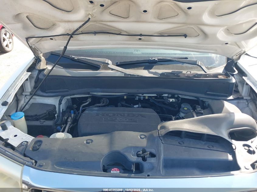 2012 Honda Pilot Ex-L VIN: 5FNYF3H58CB031439 Lot: 43353289