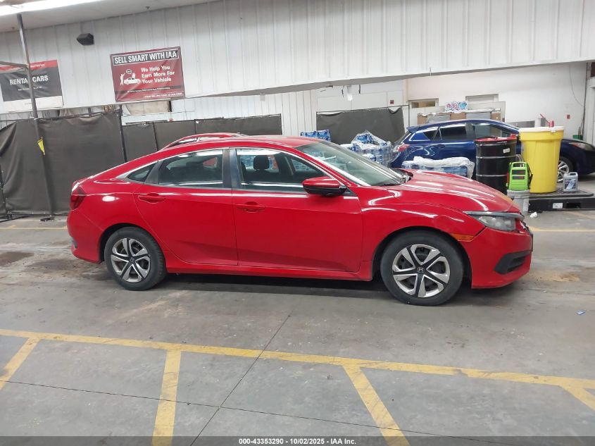 2018 Honda Civic Lx VIN: 2HGFC2F54JH549585 Lot: 43353290