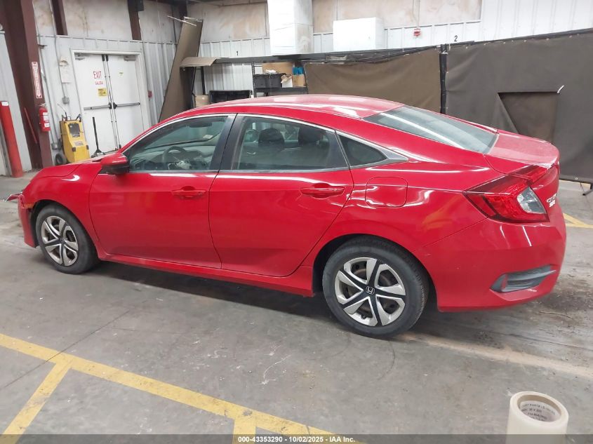 2018 Honda Civic Lx VIN: 2HGFC2F54JH549585 Lot: 43353290