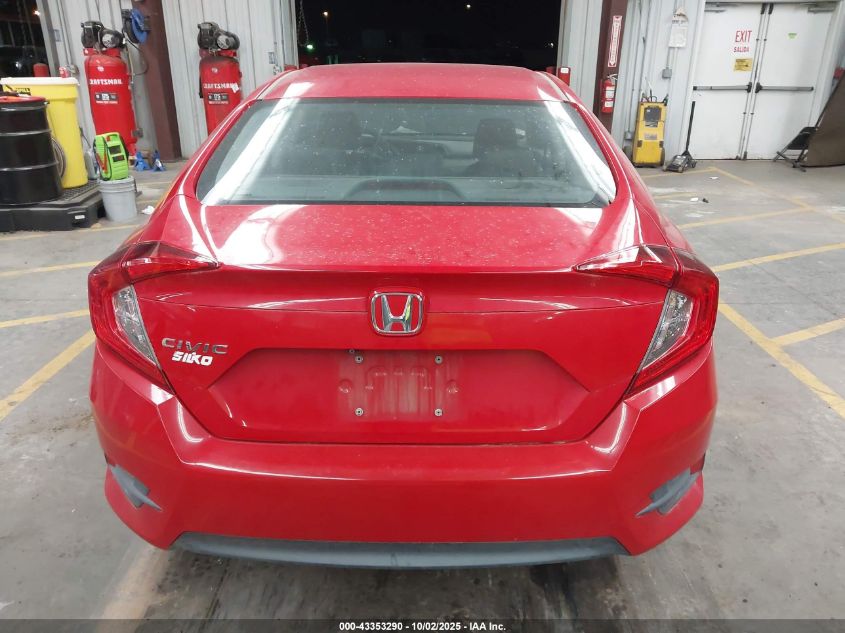 2018 Honda Civic Lx VIN: 2HGFC2F54JH549585 Lot: 43353290