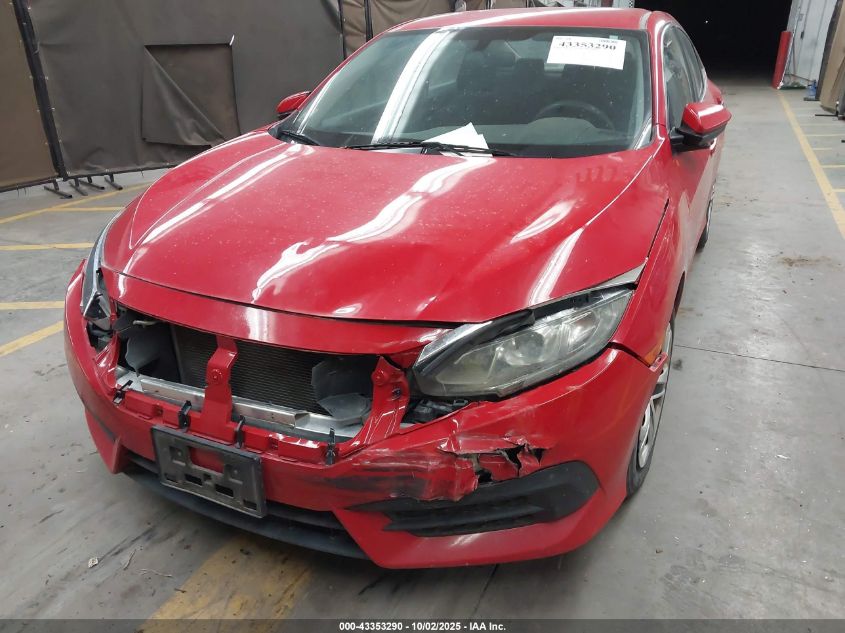 2018 Honda Civic Lx VIN: 2HGFC2F54JH549585 Lot: 43353290