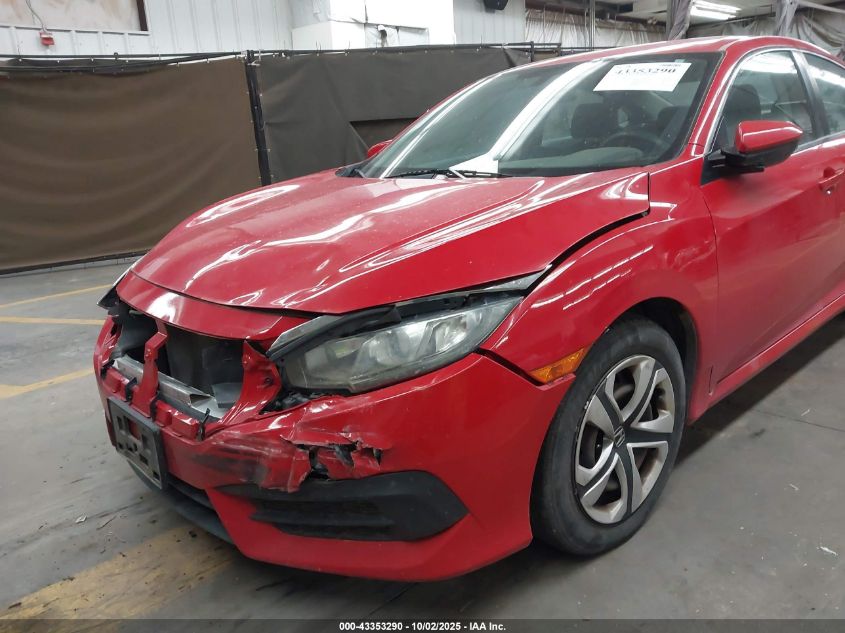 2018 Honda Civic Lx VIN: 2HGFC2F54JH549585 Lot: 43353290