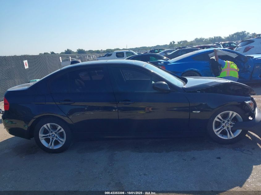 2008 BMW 328I VIN: WBAVA33518P142868 Lot: 43353306