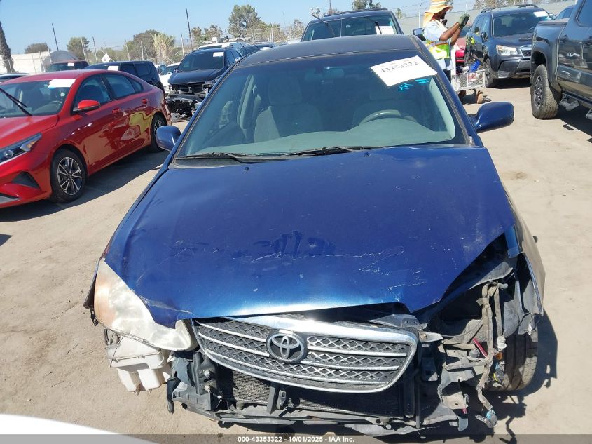 2005 Toyota Corolla Ce VIN: JTDBR32E252059359 Lot: 43353322