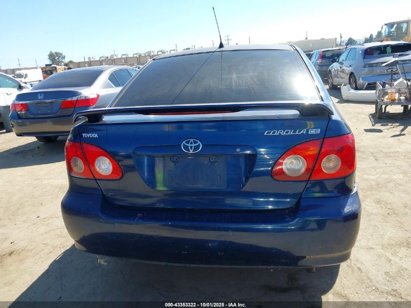 2005 Toyota Corolla Ce VIN: JTDBR32E252059359 Lot: 43353322