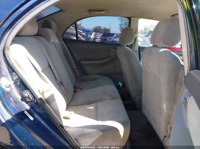 2005 Toyota Corolla Ce VIN: JTDBR32E252059359 Lot: 43353322