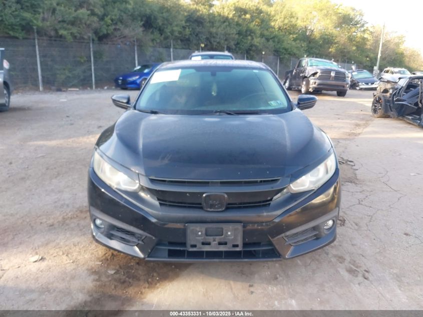 2016 Honda Civic Lx VIN: 19XFC2F56GE206263 Lot: 43353331