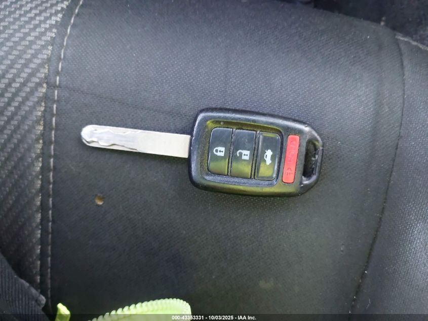 2016 Honda Civic Lx VIN: 19XFC2F56GE206263 Lot: 43353331