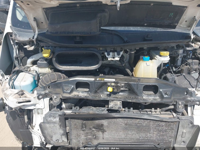 2019 RAM PROMASTER 2500 HIGH ROOF 136 WB 3C6TRVCG6KE522982