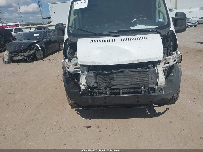 2019 RAM PROMASTER 2500 HIGH ROOF 136 WB 3C6TRVCG6KE522982