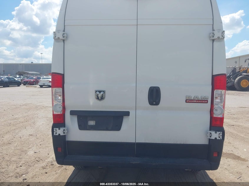 2019 RAM PROMASTER 2500 HIGH ROOF 136 WB 3C6TRVCG6KE522982
