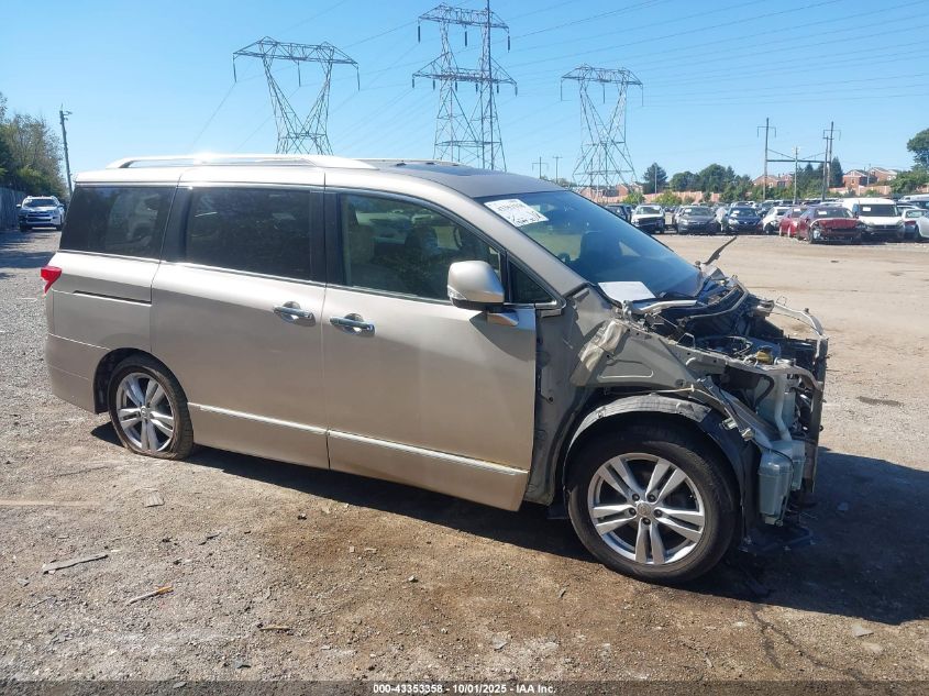 2012 Nissan Quest Le VIN: JN8AE2KP2C9048020 Lot: 43353358