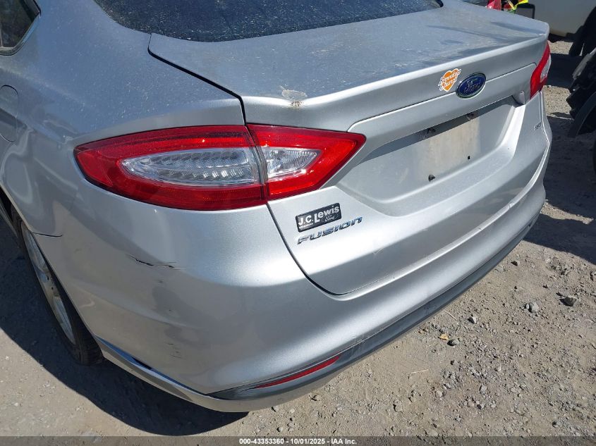 2014 Ford Fusion Se VIN: 1FA6P0H70E5357234 Lot: 43353360