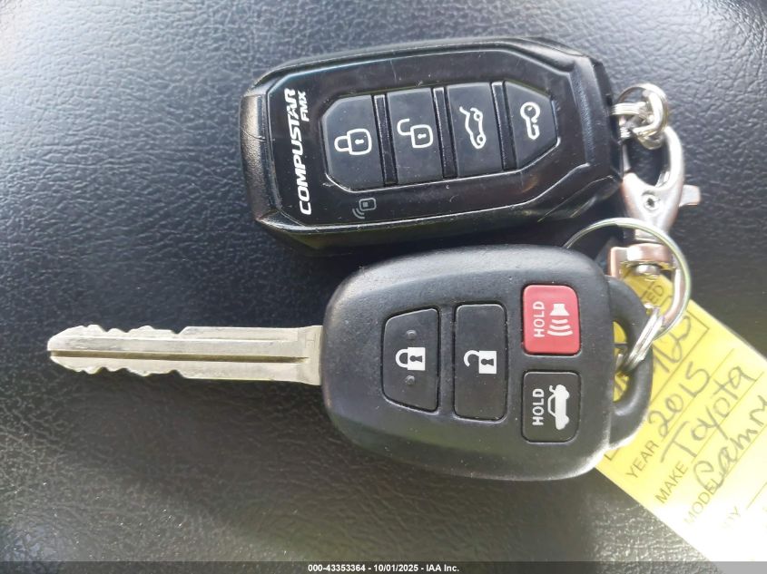 2015 Toyota Camry Se VIN: 4T1BF1FK1FU072005 Lot: 43353364