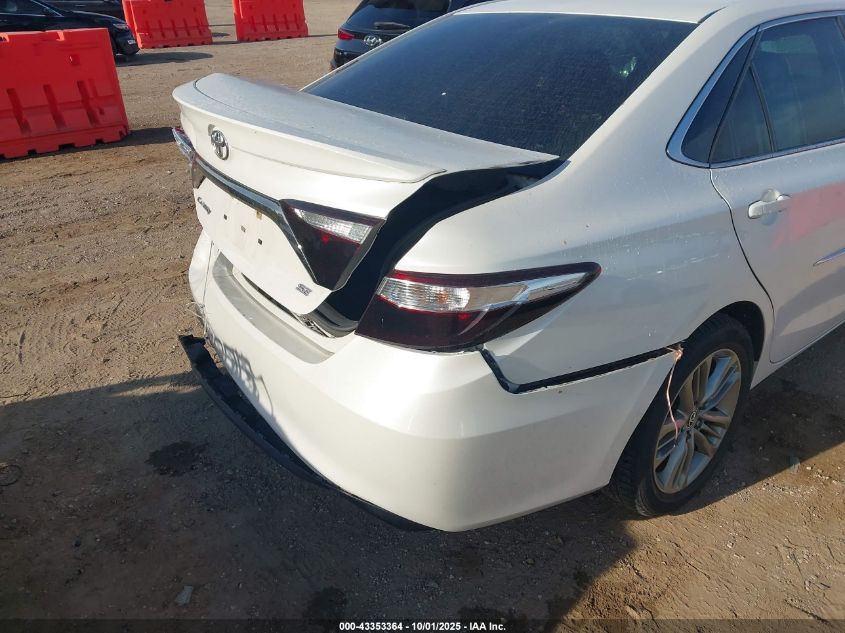 2015 Toyota Camry Se VIN: 4T1BF1FK1FU072005 Lot: 43353364