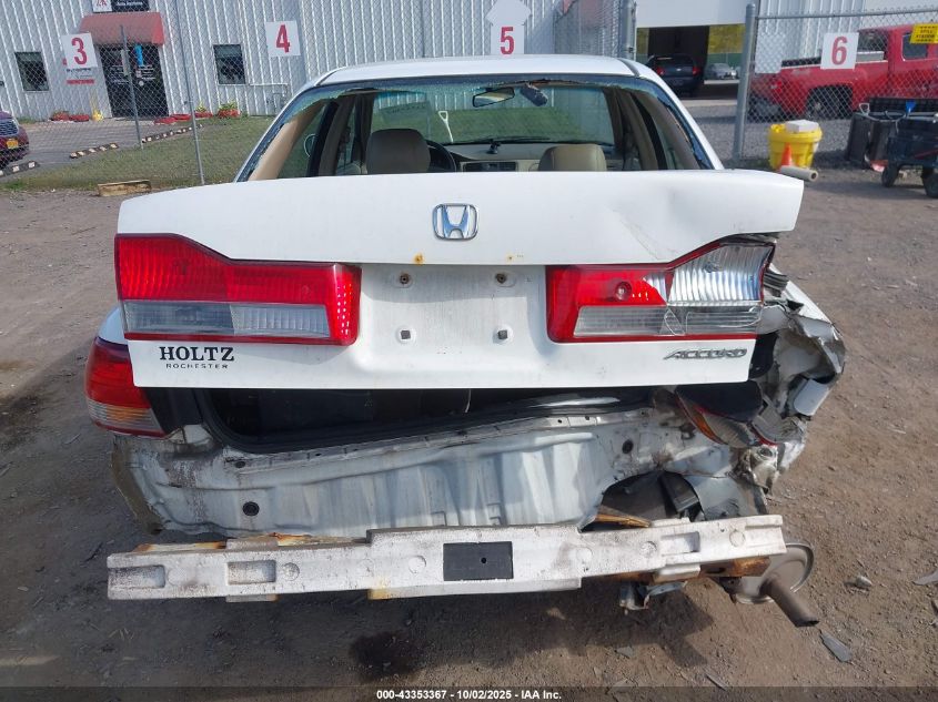 2002 Honda Accord 2.3 Ex/2.3 Se VIN: 1HGCG66822A059591 Lot: 43353367