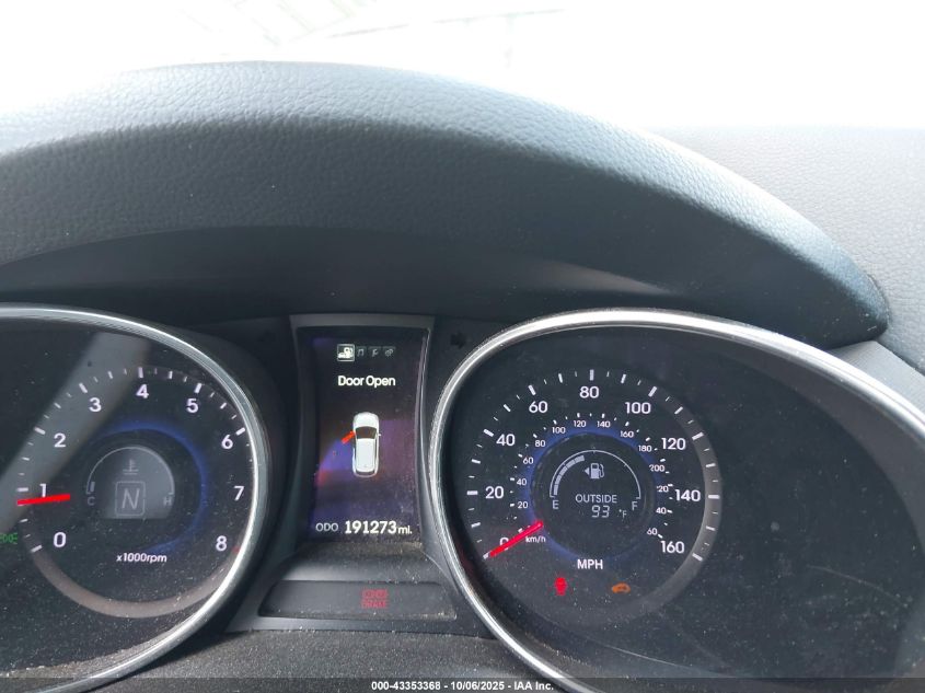 2013 Hyundai Santa Fe Sport 2.0T VIN: 5XYZU3LA9DG124088 Lot: 43353368