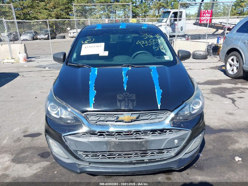 2019 Chevrolet Spark Ls Cvt VIN: KL8CB6SA5KC743179 Lot: 43353383