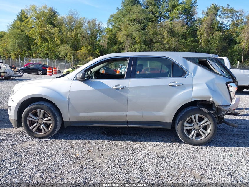 2017 Chevrolet Equinox Ls VIN: 2GNALBEK7H1501251 Lot: 43353416