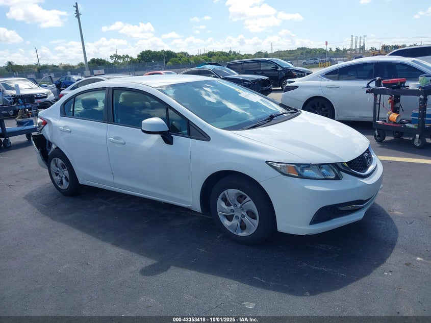 2013 HONDA CIVIC LX - 19XFB2F52DE074942