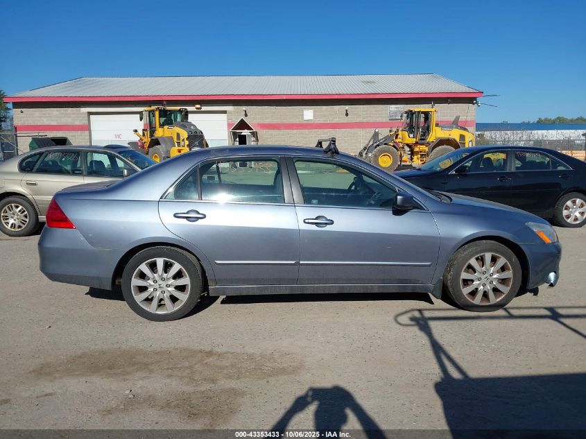 2007 Honda Accord 3.0 Ex VIN: 1HGCM66517A052153 Lot: 43353433