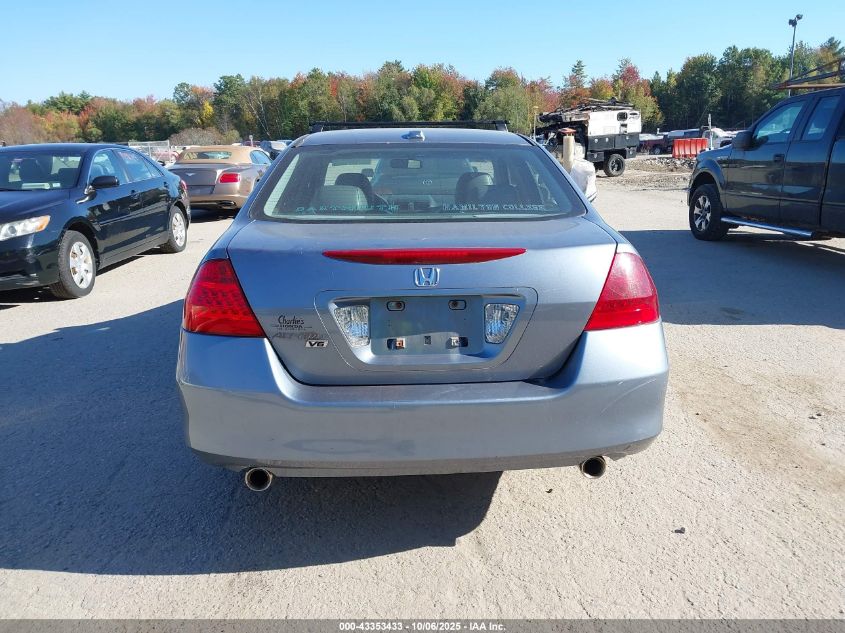2007 Honda Accord 3.0 Ex VIN: 1HGCM66517A052153 Lot: 43353433