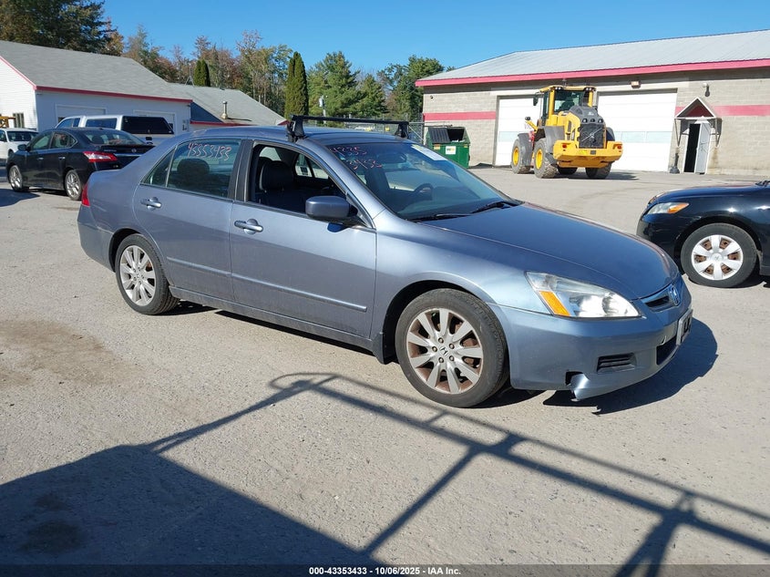 1HGCM66517A052153 2007 Honda Accord 3.0 Ex auction photo 1