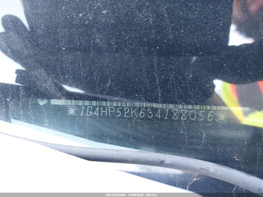 2003 Buick Lesabre Custom VIN: 1G4HP52K634188056 Lot: 43353448