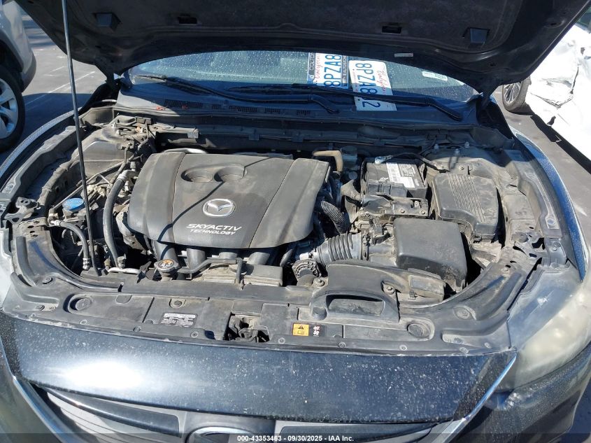 2016 Mazda Mazda6 I Sport VIN: JM1GJ1U5XG1482875 Lot: 43353463