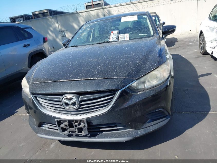 2016 Mazda Mazda6 I Sport VIN: JM1GJ1U5XG1482875 Lot: 43353463