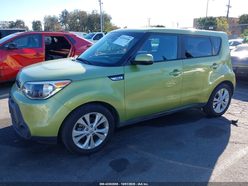 2015 KIA SOUL + KNDJP3A55F7788382