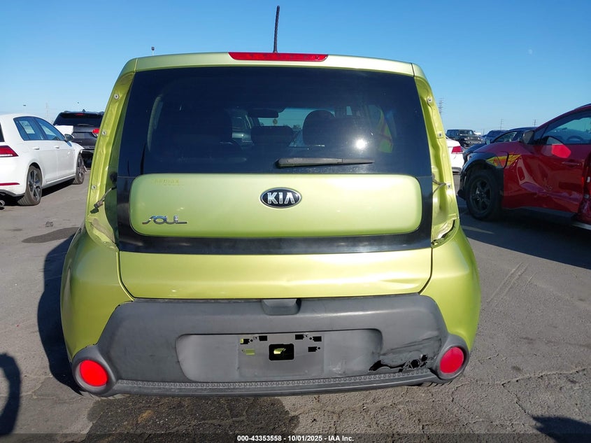 2015 KIA SOUL + KNDJP3A55F7788382