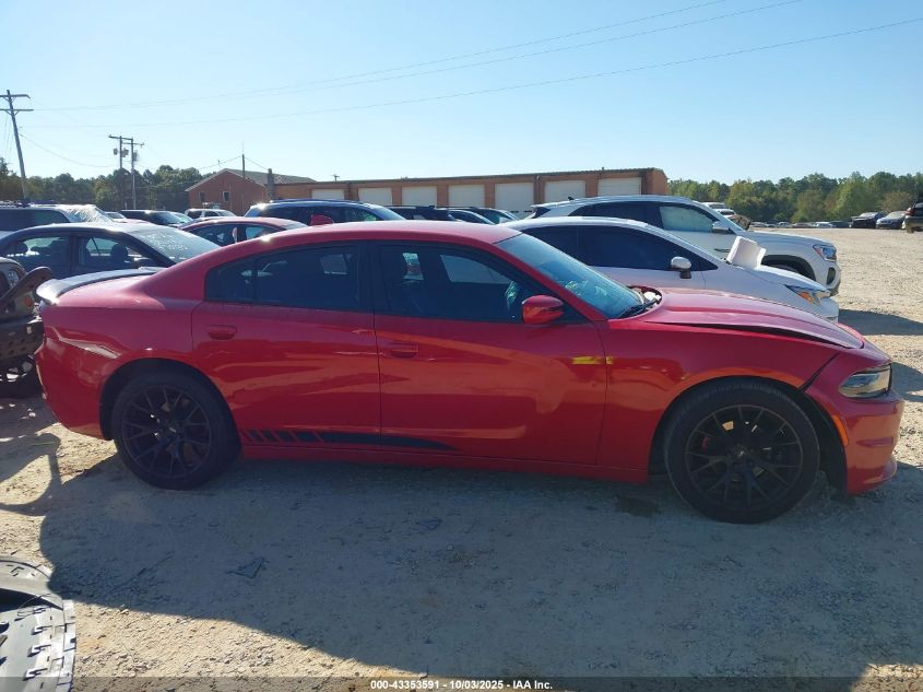 2016 Dodge Charger Sxt VIN: 2C3CDXHG2GH297228 Lot: 43353591