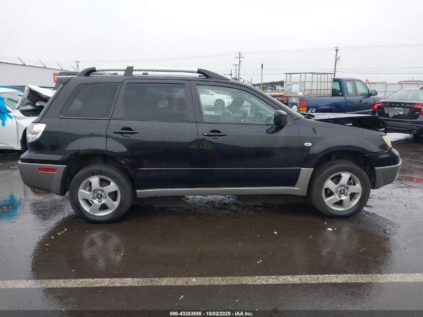 2003 Mitsubishi Outlander Xls VIN: JA4LZ41G93U022737 Lot: 43353598