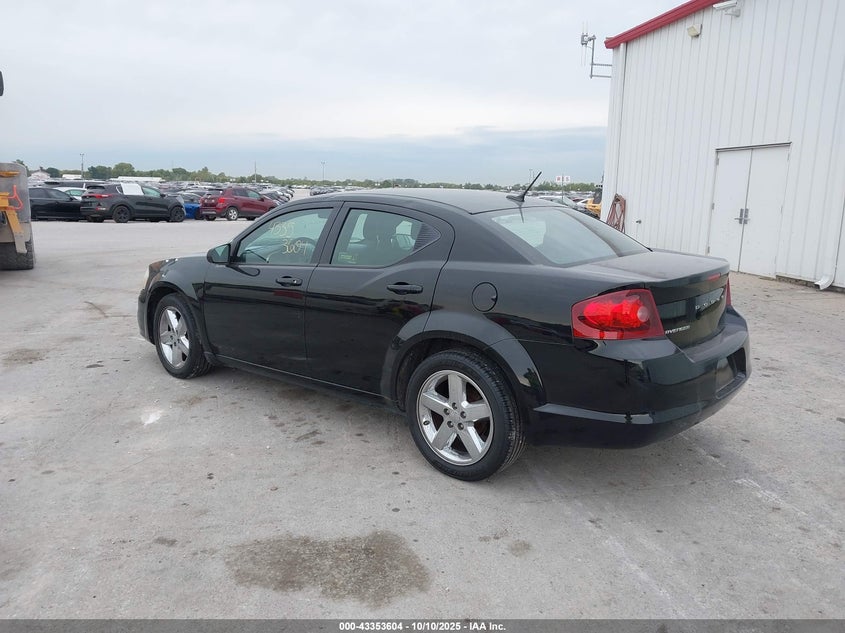 Vin: 1c3cdzab5cn243076, lot: 43848325, dodge avenger se 20123