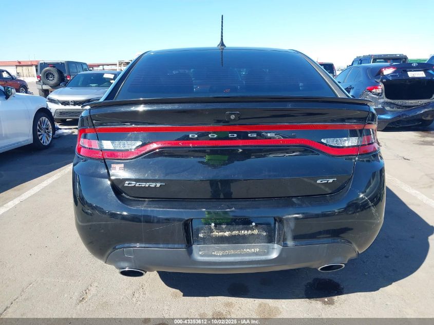 2014 Dodge Dart Gt VIN: 1C3CDFEB5ED870927 Lot: 43353612
