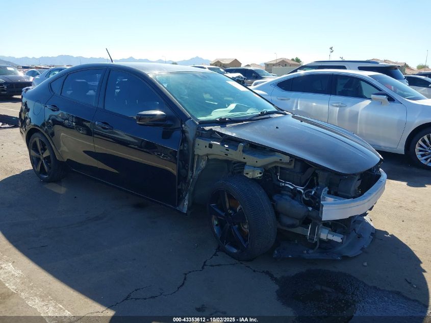 2014 Dodge Dart Gt VIN: 1C3CDFEB5ED870927 Lot: 43353612