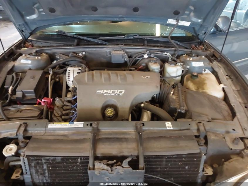 2001 Buick Park Avenue VIN: 1G4CW54K214262841 Lot: 43353632