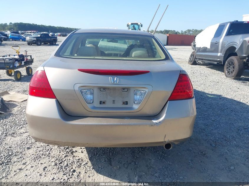 2006 Honda Accord 2.4 Vp VIN: JHMCM56176C000324 Lot: 43353646