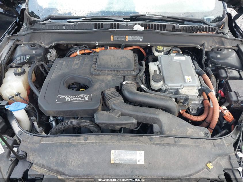 2016 Ford Fusion Energi Se Luxury VIN: 3FA6P0PU8GR374421 Lot: 43353648