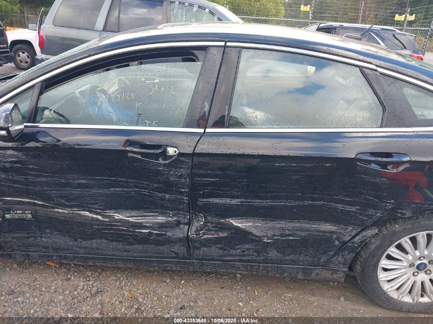 2016 Ford Fusion Energi Se Luxury VIN: 3FA6P0PU8GR374421 Lot: 43353648