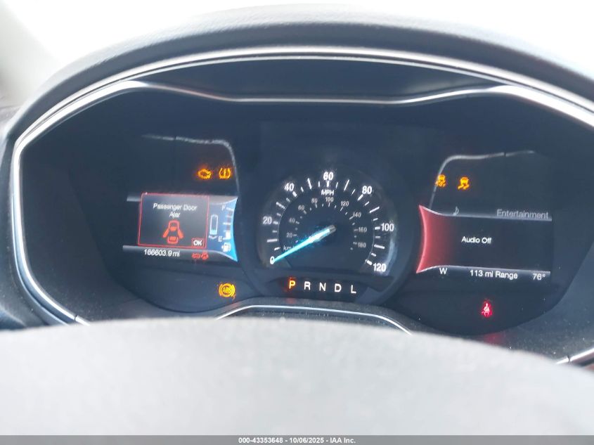 2016 Ford Fusion Energi Se Luxury VIN: 3FA6P0PU8GR374421 Lot: 43353648